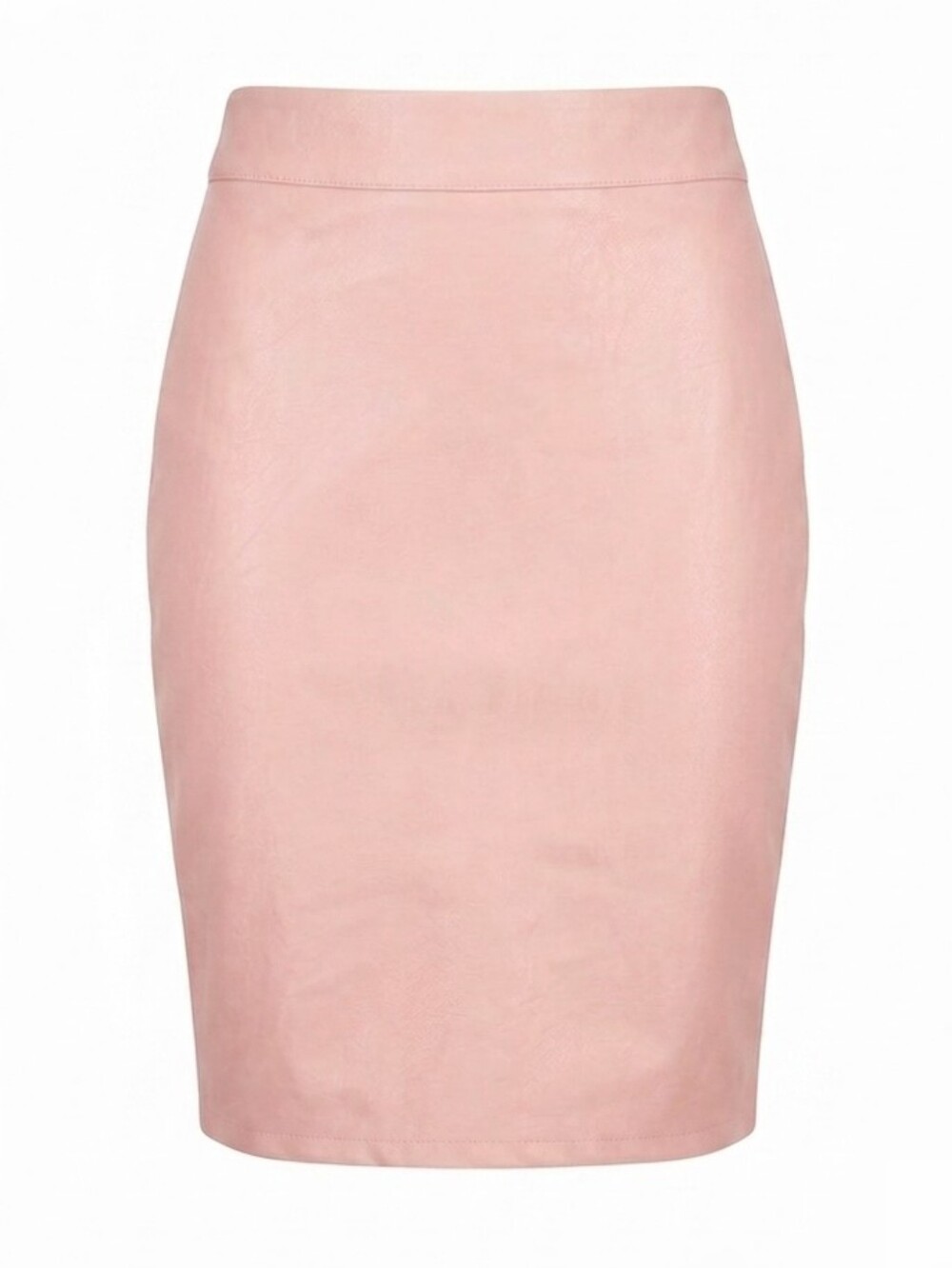 Boohoo Blush Pink Pencil Skirt